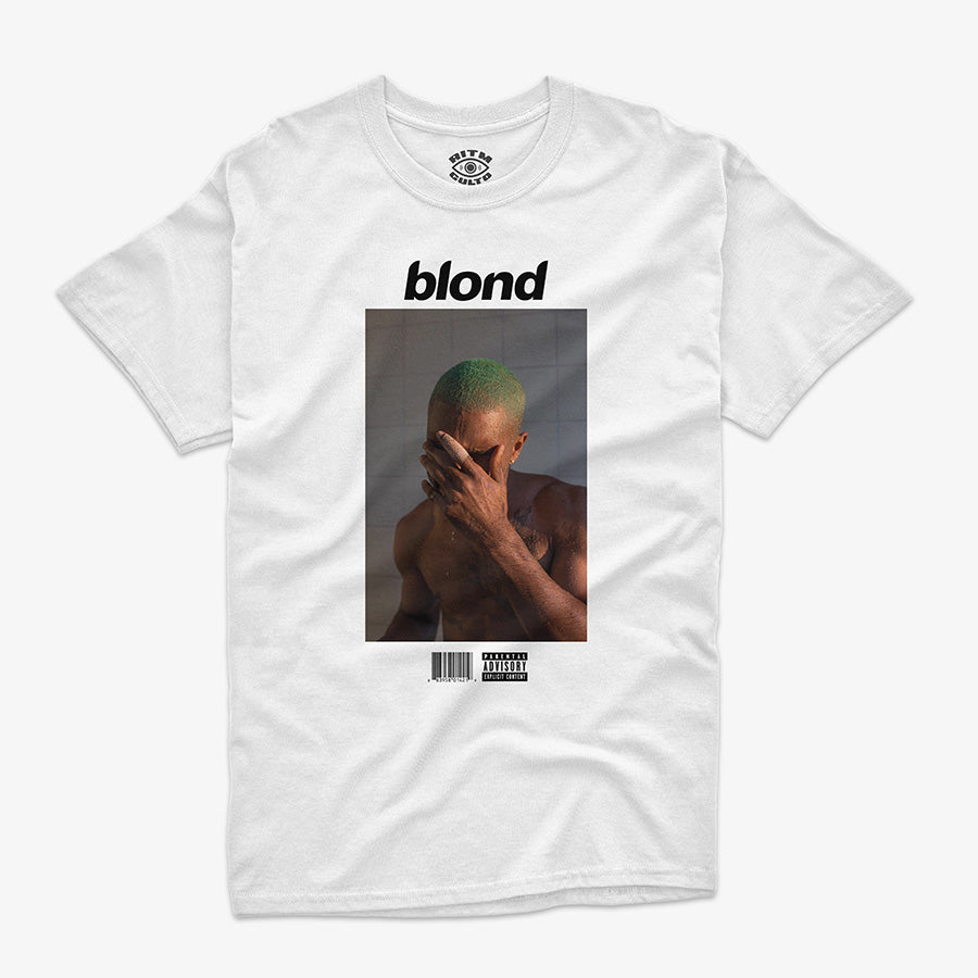Polera Blanca Blond Frank Ocean Exclusiva Ritmoculto