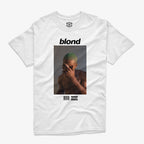 Polera Blanca Blond Frank Ocean Exclusiva Ritmoculto