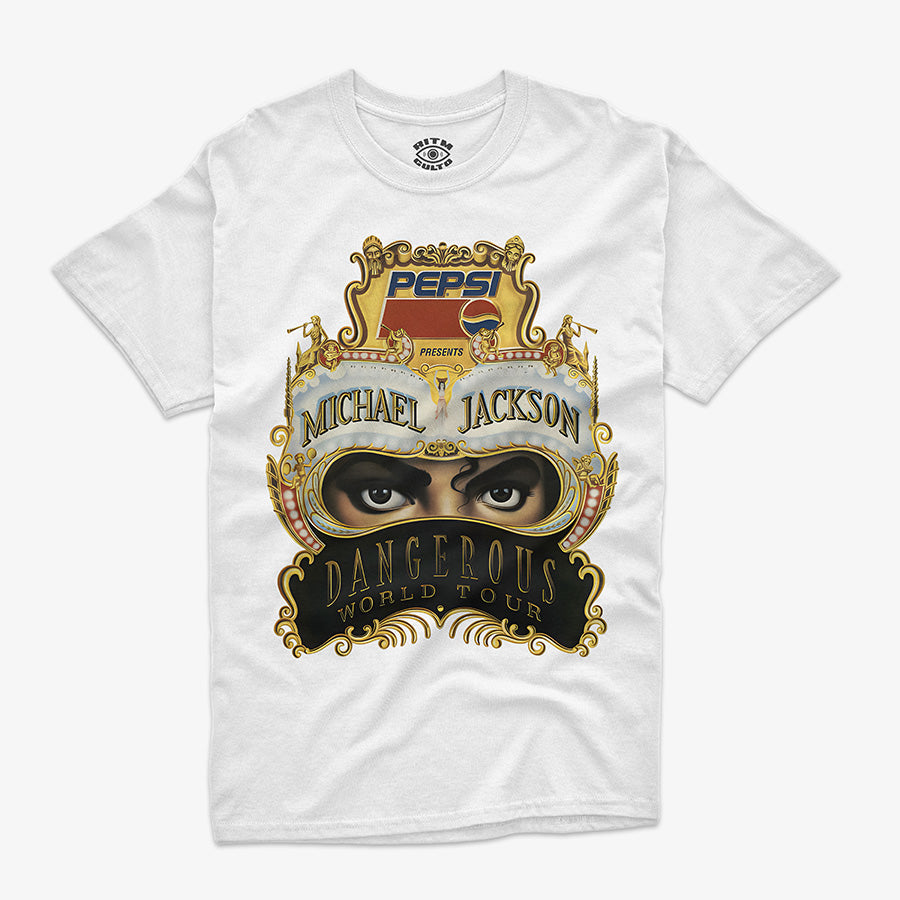 Polera Michael Jackson Dangerous World Tour | Los Ojos que Pararon el Mundo