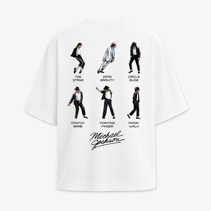 Polera Michael Jackson Dance Moves | Moonwalk, Zero Gravity y más