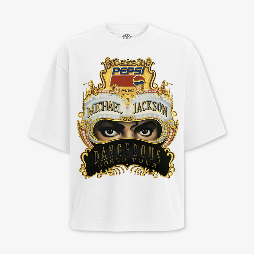 Polera Michael Jackson Dangerous World Tour | Los Ojos que Pararon el Mundo