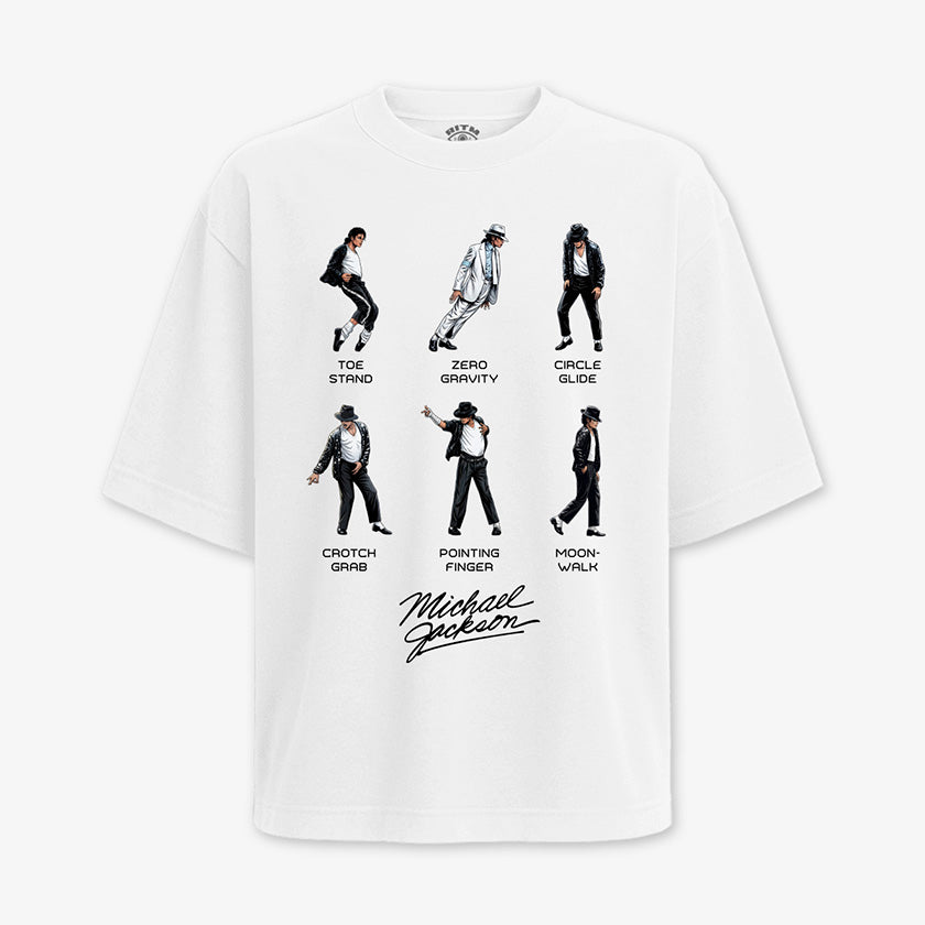 Polera Michael Jackson Dance Moves | Moonwalk, Zero Gravity y más