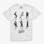 Polera Michael Jackson Dance Moves | Moonwalk, Zero Gravity y más