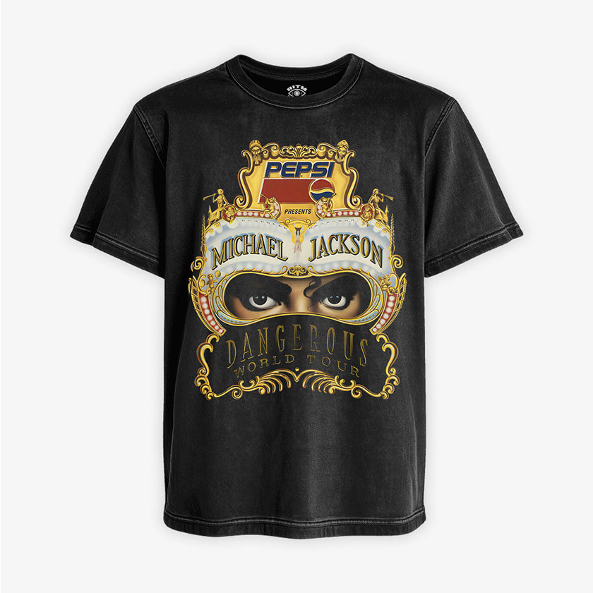Polera Michael Jackson Dangerous World Tour | Los Ojos que Pararon el Mundo