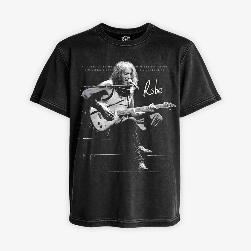Polera Negra Acid Robe Iniesta Extremoduro Exclusiva Ritmoculto