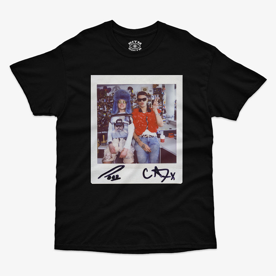 Polera Negra Ca7riel y Paco Amoroso Tiny Desk exclusiva de Ritmoculto