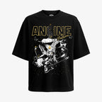Polera Negra Oversize Angine de Poitrine Rock Experimental Quebec Exclusiva Ritmoculto