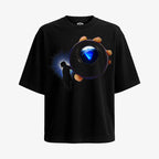 Polera Negra Oversized Djo Decide Portada Álbum Exlusiva Ritmoculto