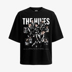 Polera Negra Oversized The Hives Exclusiva Ritmoculto Diseño Rock