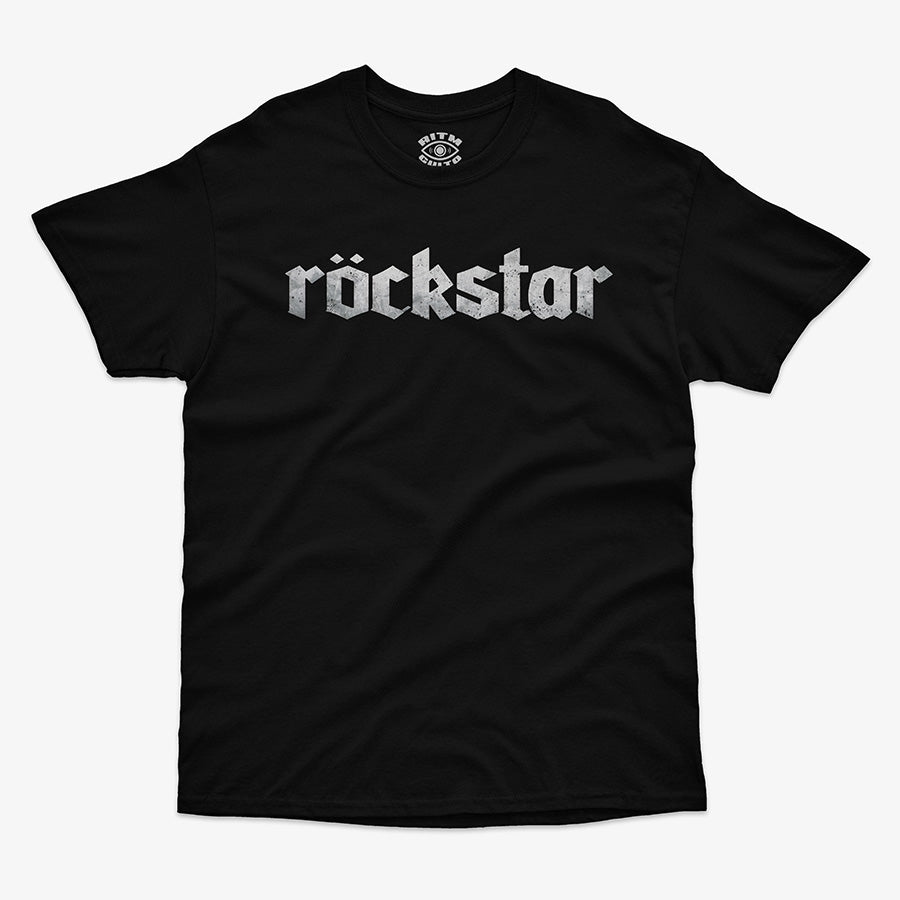 Polera Negra Rockstar de Gustavo Cerati Viña del Mar 2007