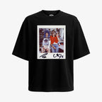 Polera Negro Oversized Ca7riel y Paco Amoroso Tiny Desk exclusiva de Ritmoculto