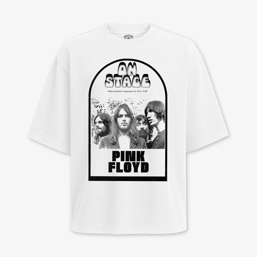 Polera Oversize Pink Floyd On Stage | Retro Póster