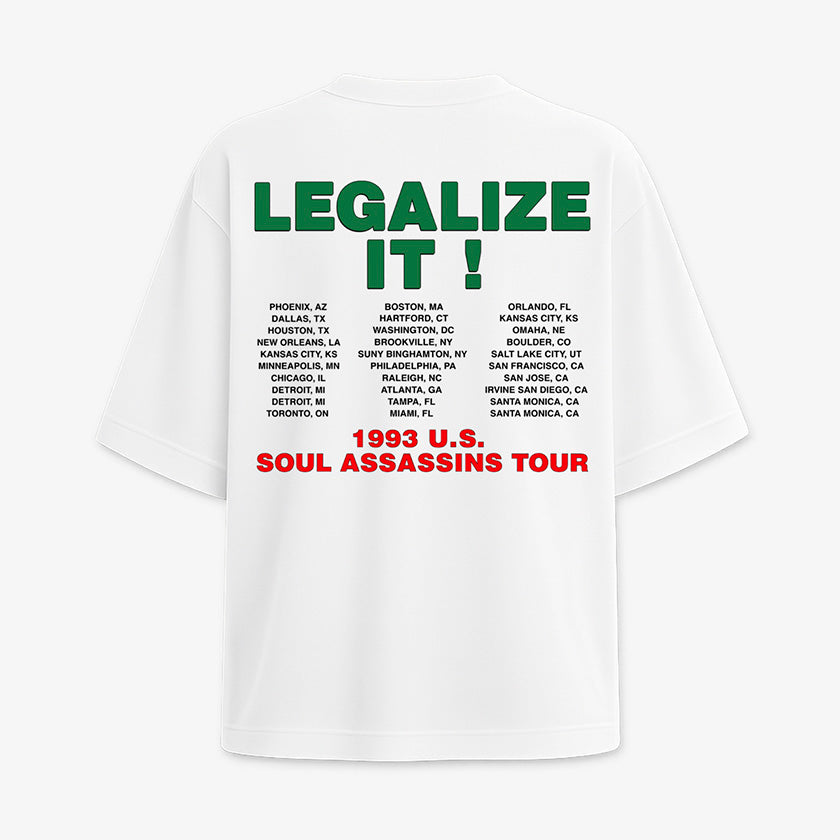 Polera Oversize Cypress Hill Soul Assassins Tour | Legalize It!