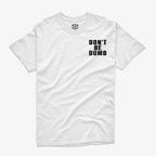Polera blanca logo pequeño Don't Be Dumb A$AP Rocky Punk Rocky trap 2026 diseño exclusivo Ritmoculto