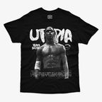  Polera negra Travis Scott Utopia tracklist completo pose estatua griega Cactus Jack Ritmoculto