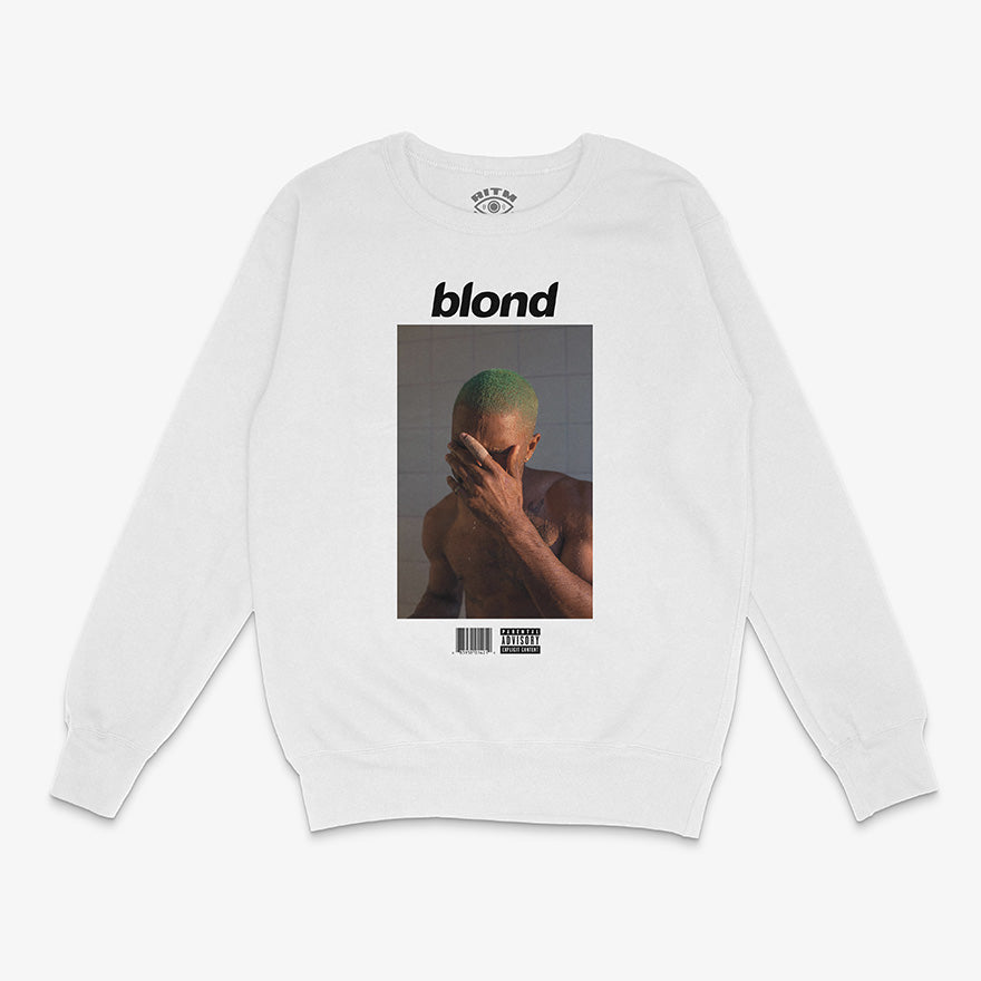 Poleron Blanco Blond Frank Ocean exclusivo Ritmoculto