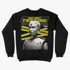 Polerón Negro Espalda Exclusivo A$AP Rocky Testing Muñeco de Preuba Triple Estampado Exclusivo Ritmoculto