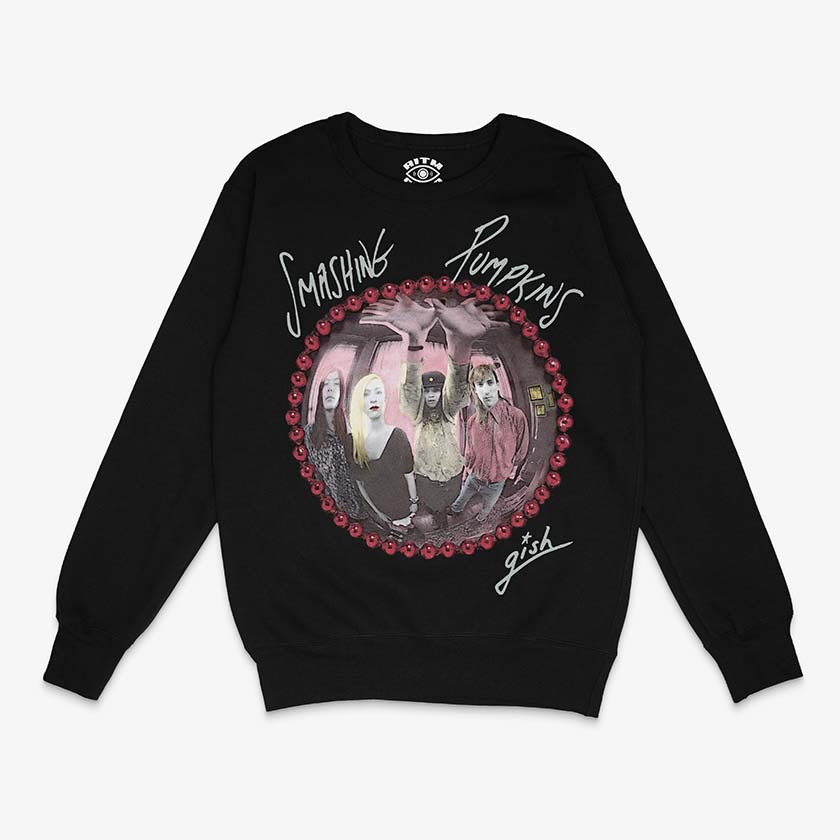 Poleron Negro Smashing Pumpkins Gish Rock Alternativo Exclusivo Ritmoculto