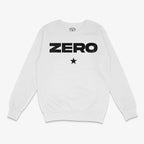 Poleron Polo Blanco Zero inspirado en diseno Billy Corgan de Smashing Pumpkins Exclusivo Ritmoculto