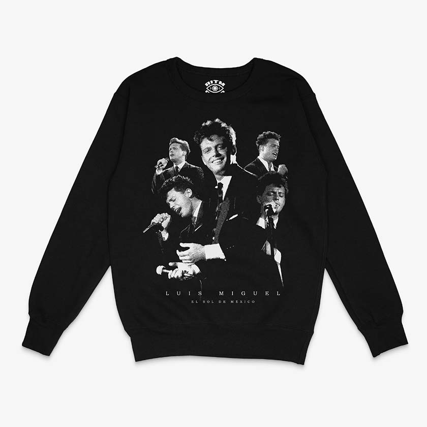 Poleron Polo Negro Luis Miguel El Sol de Mexico Cuando Joven Cantando Exclusivo Ritmoculto