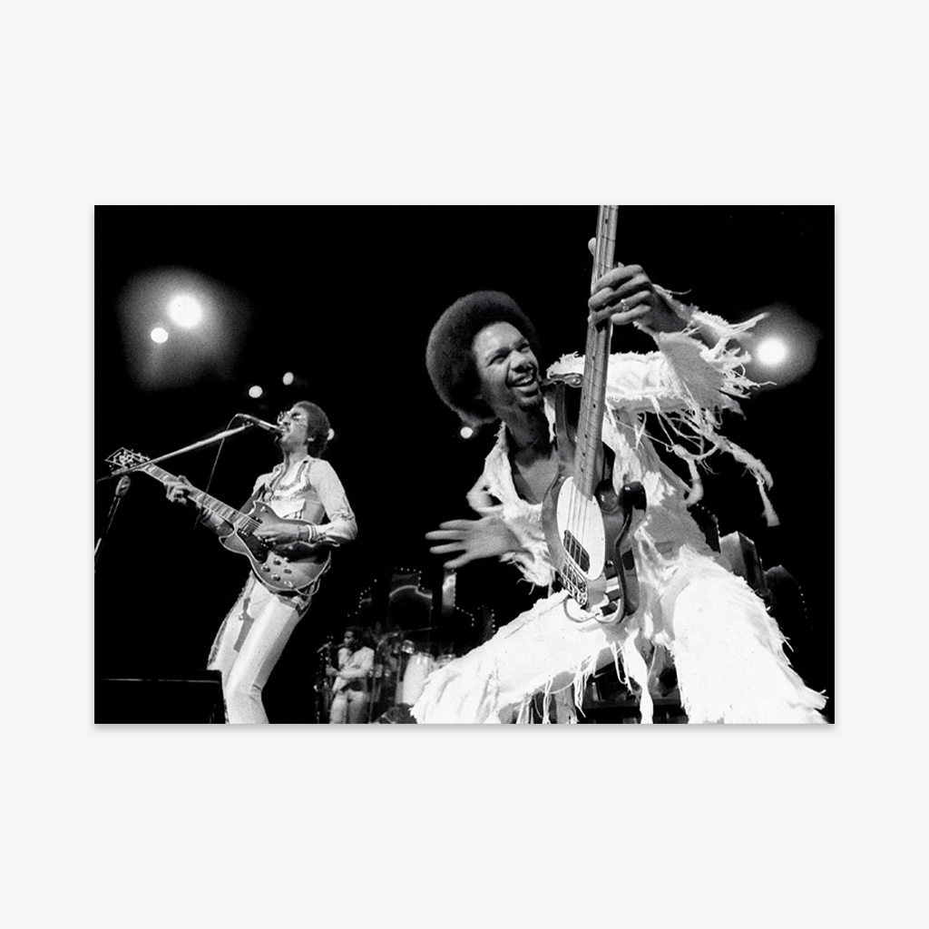 Póster Brothers Johnson George Louis época dorada funk años 70s Stomp Strawberry Letter 23 Ritmoculto