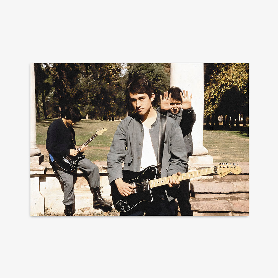 Poster de los prisioneros con jorge gonzalez claudio narea banda de los 80 ritmoculto