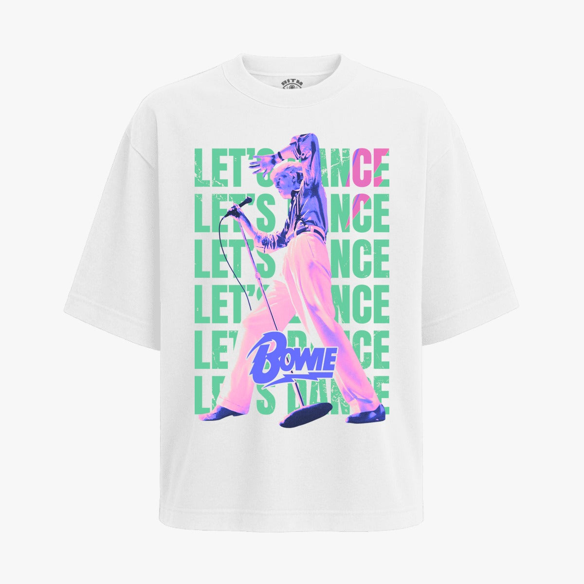 Polera Let's Dance David Bowie | Clásico Ochentero