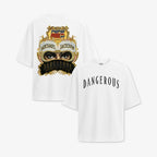Polera Michael Jackson Dangerous World Tour | Doble Estampado Peligroso