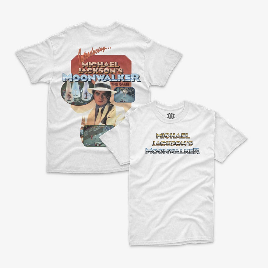 Polera Michael Jackson Moonwalker The Game | Sega 1990 en tu Pecho