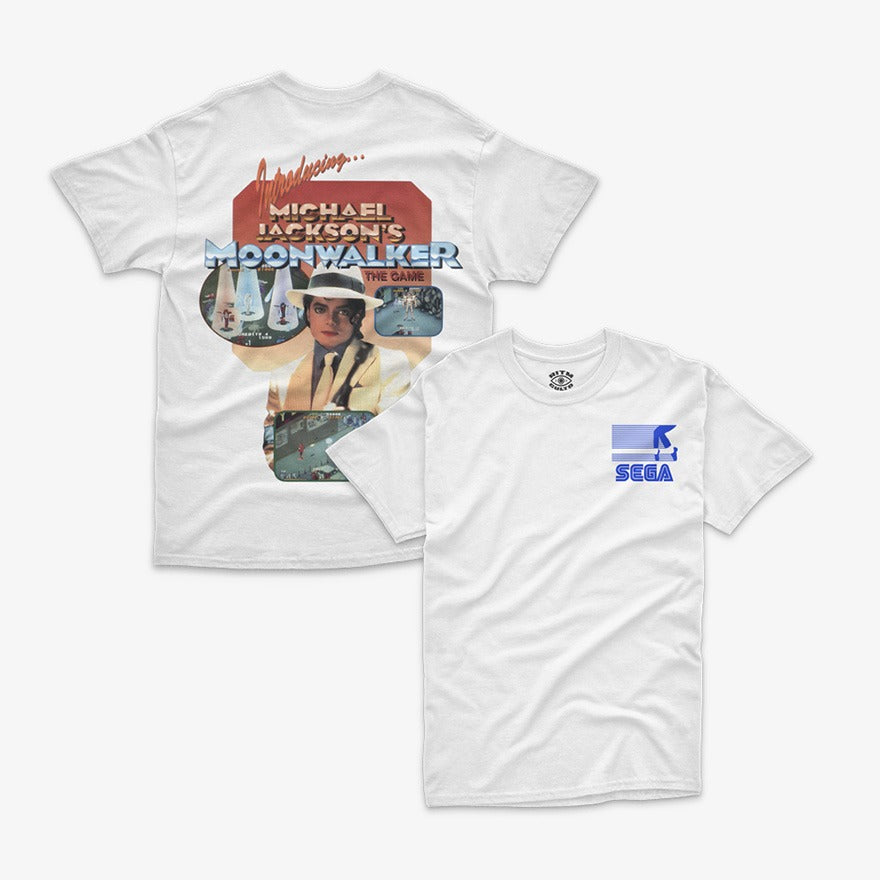 Polera Michael Jackson Moonwalker The Game | Sega 1990 en tu Pecho