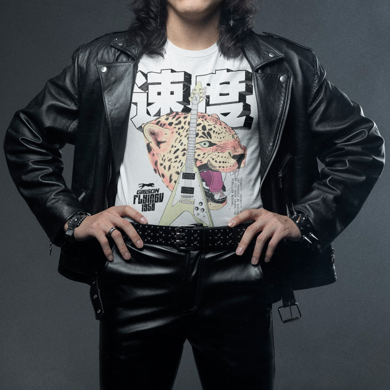 Polera Gibson Flying-V | El Ícono del Rock y Metal