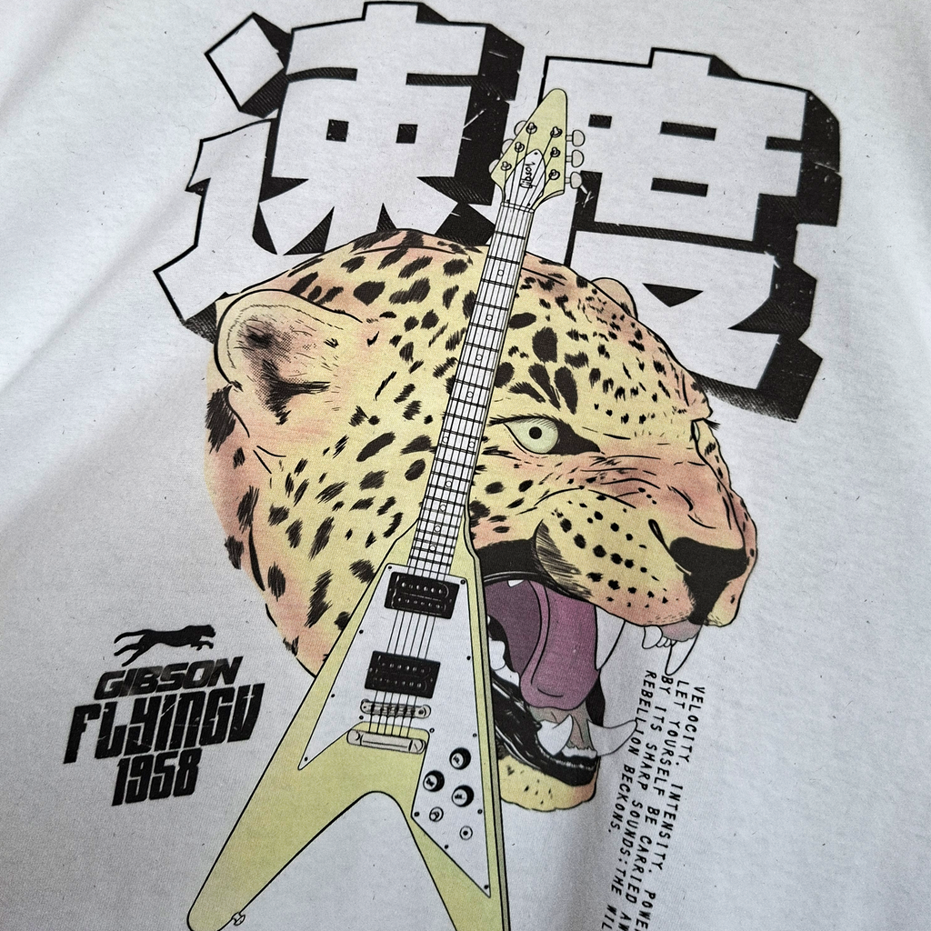 Polera Gibson Flying-V | El Ícono del Rock y Metal