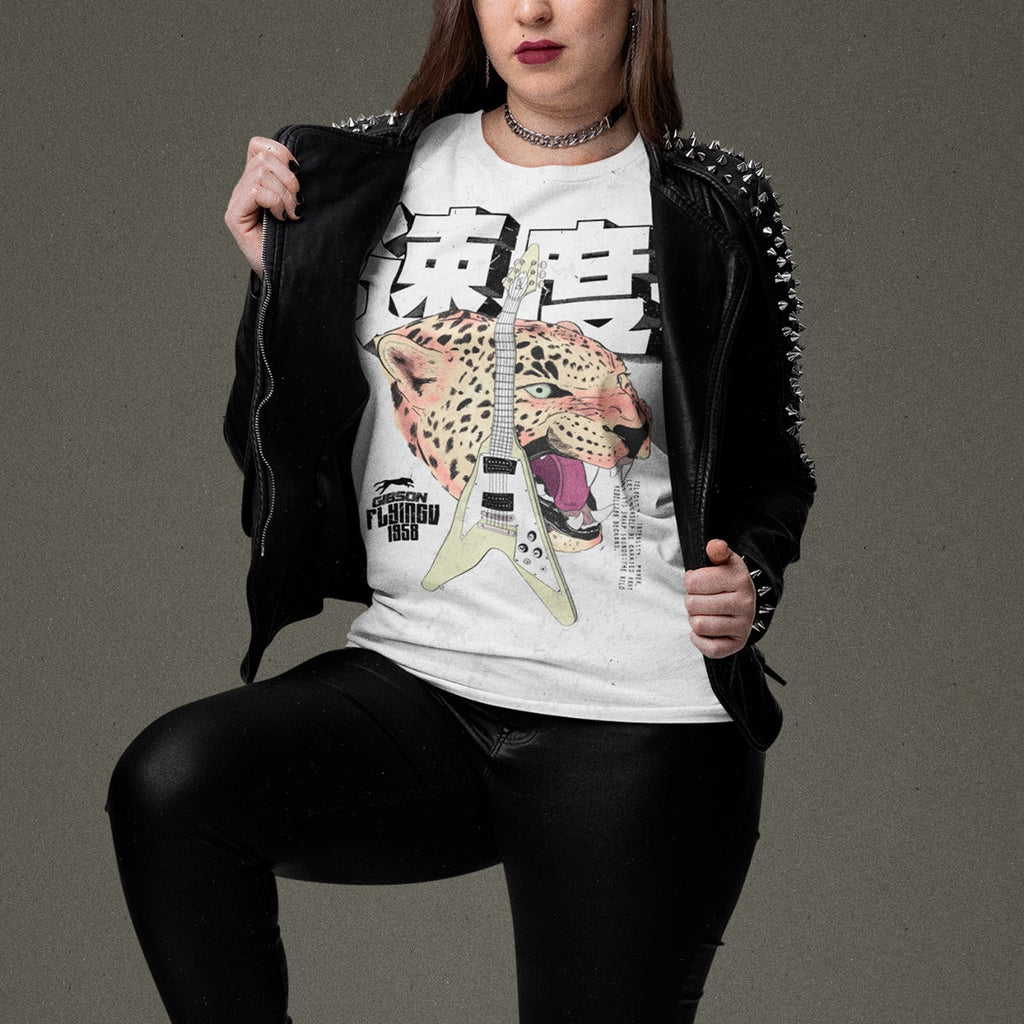 Polera Gibson Flying-V | El Ícono del Rock y Metal