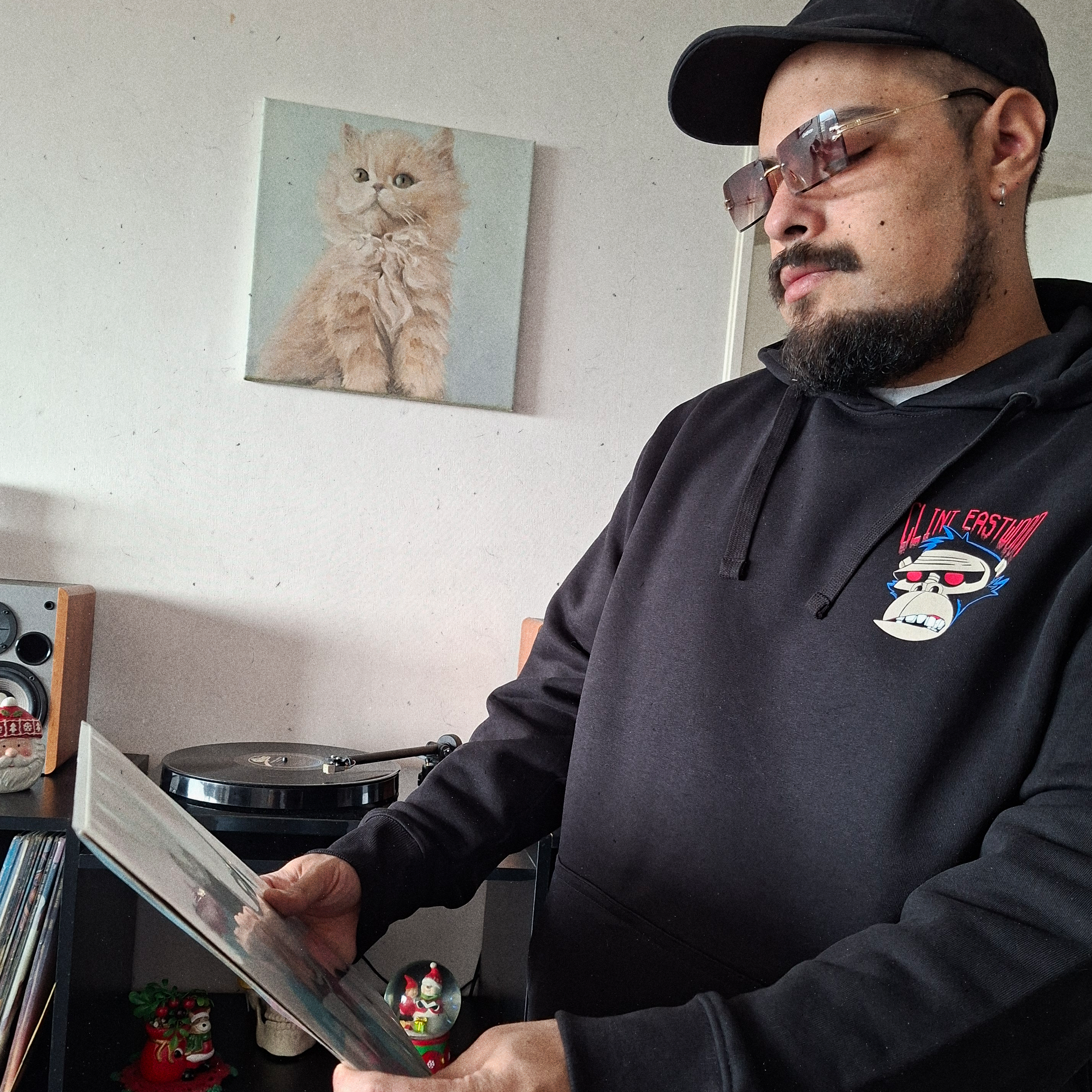 Polerón Gorillaz Clint Eastwood Frente y Espalda | Clásico de MTV