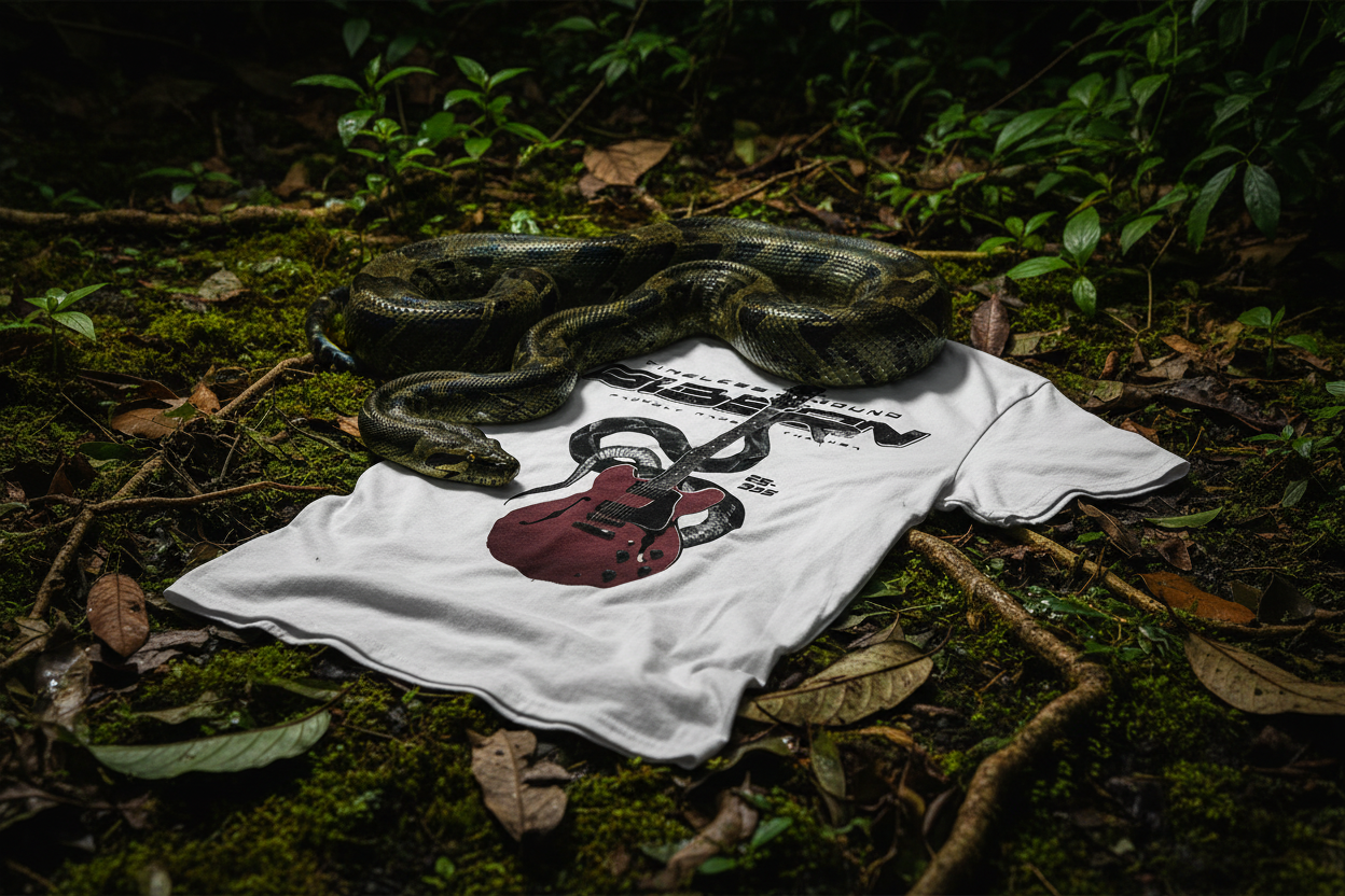 Polera Gibson ES-335 - Serpiente selva