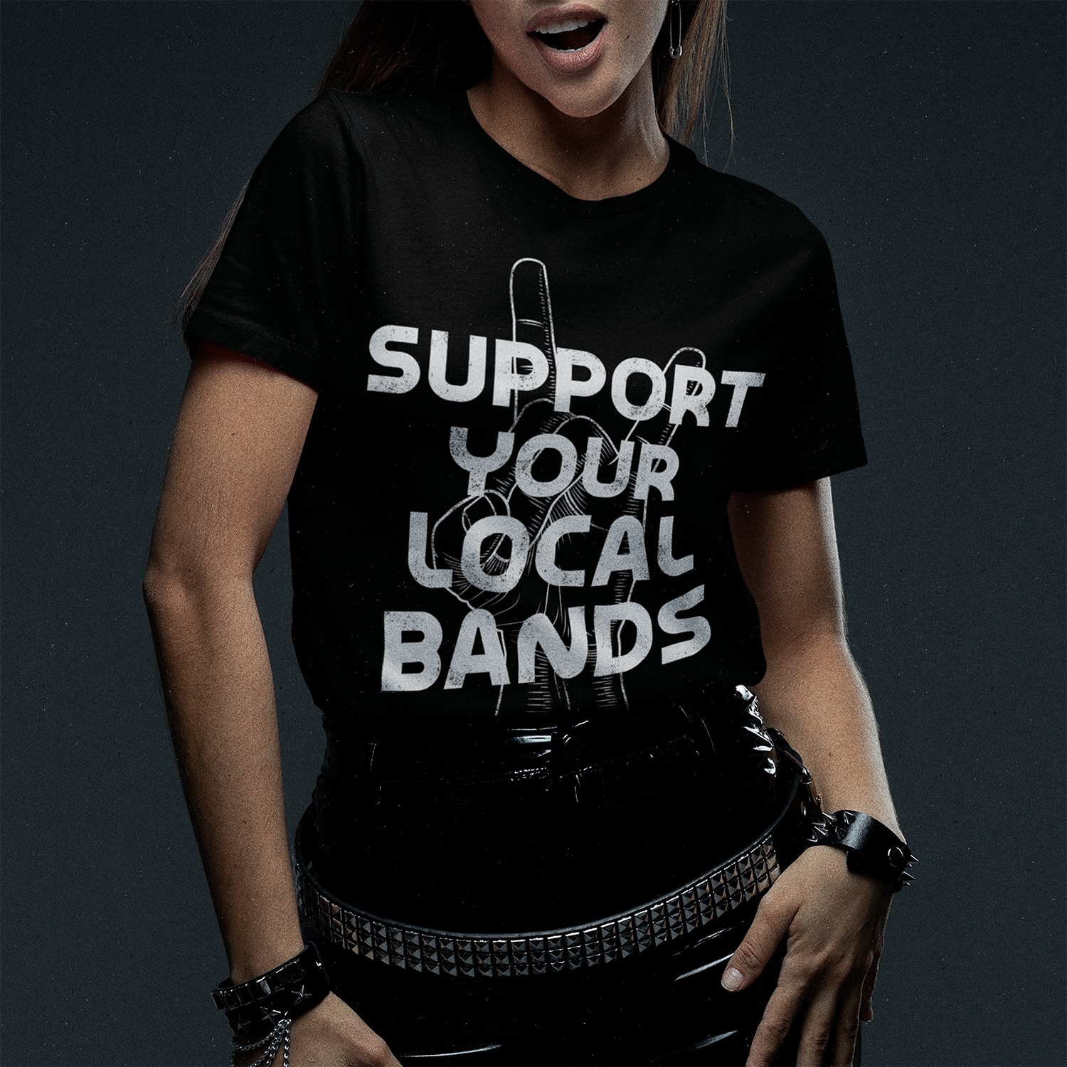 Polera Apoya Tus Bandas Locales | ¡Perfecta para Tocatas!
