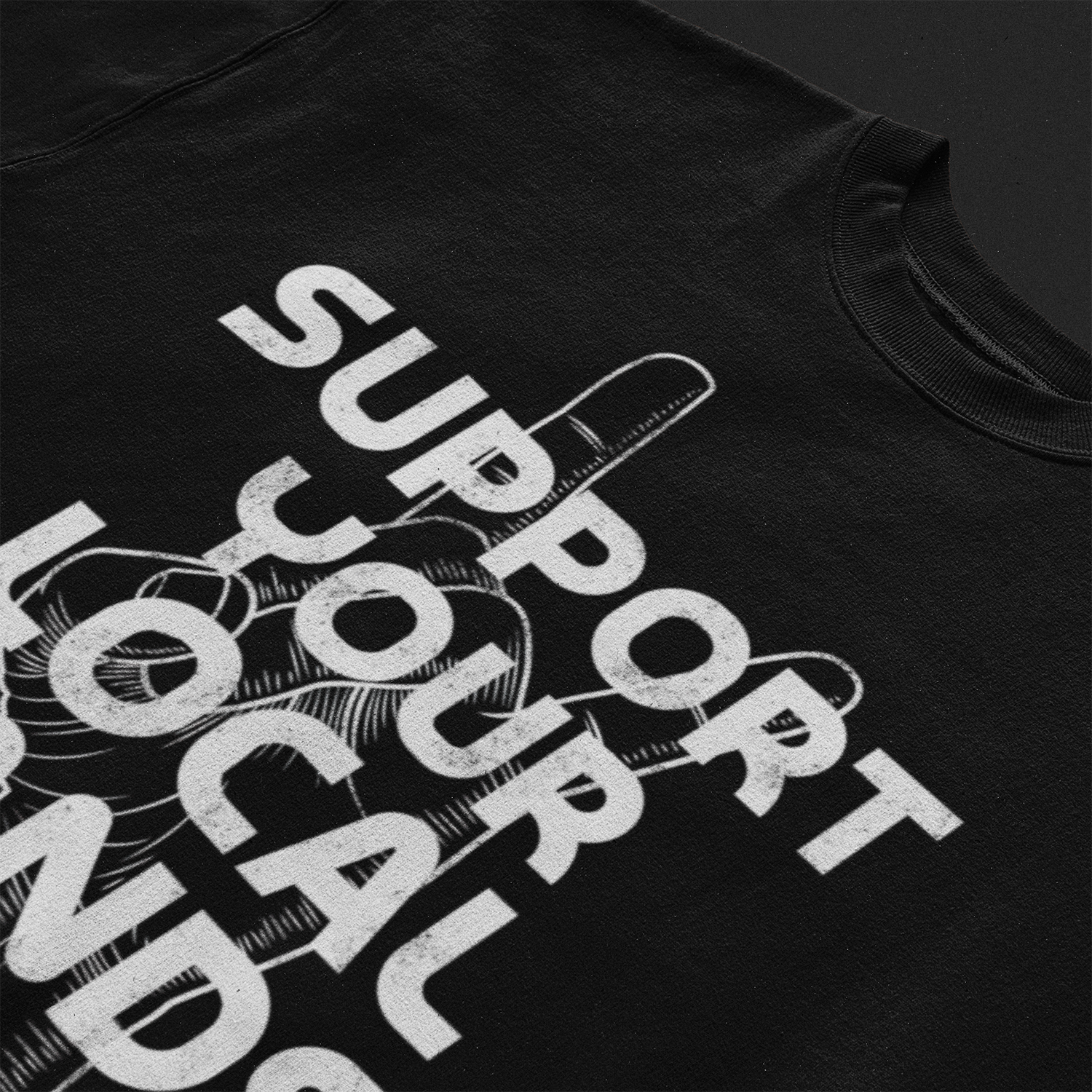 Polera Apoya Tus Bandas Locales | ¡Perfecta para Tocatas!