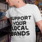 Polera Apoya Tus Bandas Locales | ¡Perfecta para Tocatas!